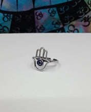 Load image into Gallery viewer, Evil Eye Adjustable Rings