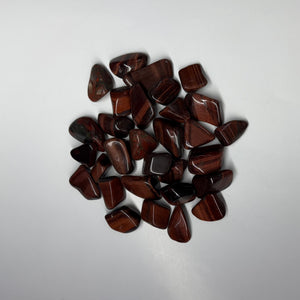 Small Red Tiger Eye Polished Stone