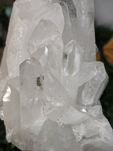 Load image into Gallery viewer, White Quartz Cluster With base Crystal Home Decor Healing Feng Shui Reiki Chakra