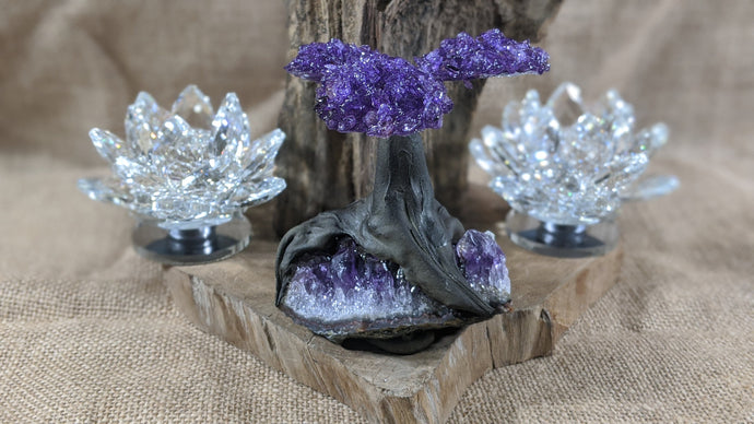 Amethyst Tree Of Life Amethyst Tree Gemstone Healing Gemstone tree - quartz tree - raw amethyst cluster - chakra tree - crystal tree