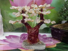 Load image into Gallery viewer, Citrine tree set on onyx and pyrite