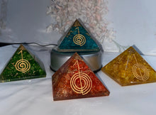 Load image into Gallery viewer, Reiki Pyramid,Reiki, Reiki Symbols, Feng Shui Pyramids