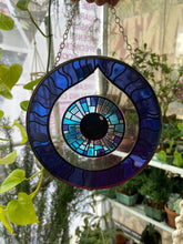 Load image into Gallery viewer, Evil Eye Wall Hanging, House Protection, Home Decor, New Home Gift Idea, Home Protection, Good Luck, Protection Charm, Best Gift