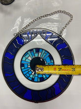 Load image into Gallery viewer, Evil Eye Wall Hanging, House Protection, Home Decor, New Home Gift Idea, Home Protection, Good Luck, Protection Charm, Best Gift