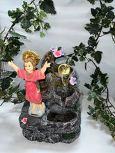 Load image into Gallery viewer, Divine Child Water Fountain Statue