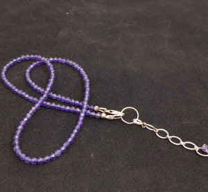 Natural Amethyst Beaded Necklace