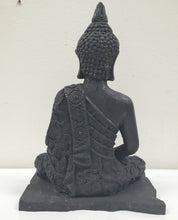 Load image into Gallery viewer, Shungite Buddha Sculpture, Home Zen Decoration