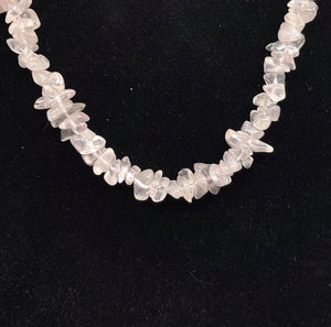 Rose Quartz Beads  Necklace