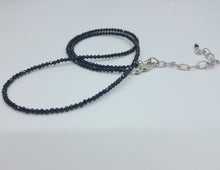 Load image into Gallery viewer, Natural Faceted Beads Necklace,  Pyrite, Black Tourmaline, Black Spinel.